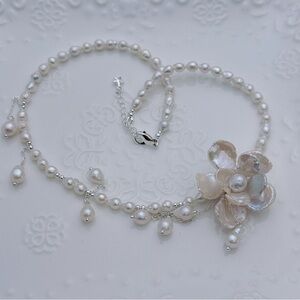 26X165 Handmade Freshwater Baroque Pearl Necklace